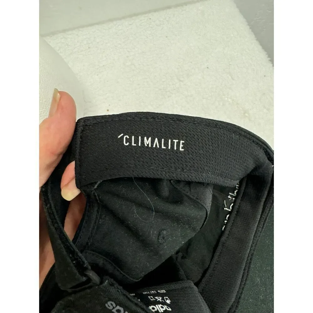 Adidas‎ Black Baseball Cap Adjustable Logo Unisex Cotton Hat